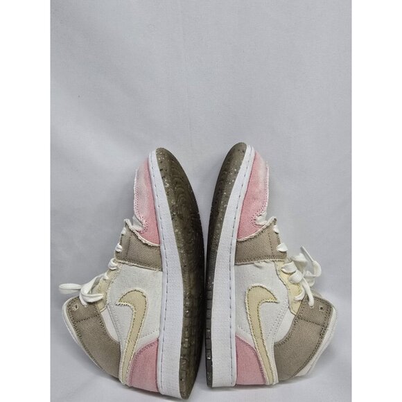 Nike Air Jordan 1 Mid Pastel Grind - Size 5.5 Youth - Picture 13 of 16